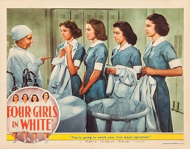 Four Girls in White - Lobbykaarten