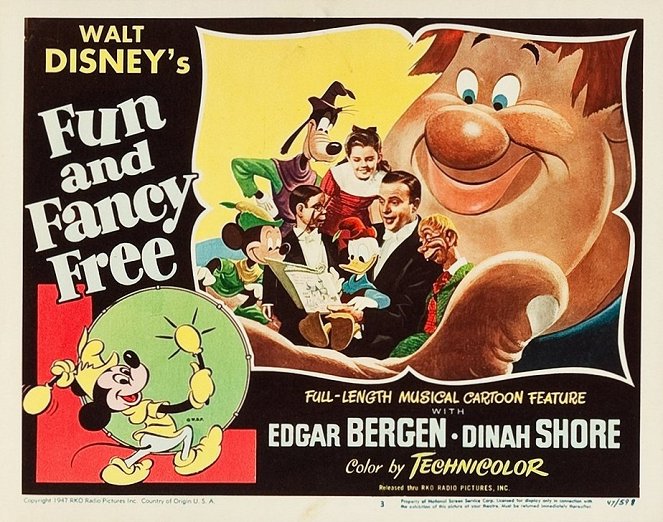 Fun and Fancy Free - Lobby Cards