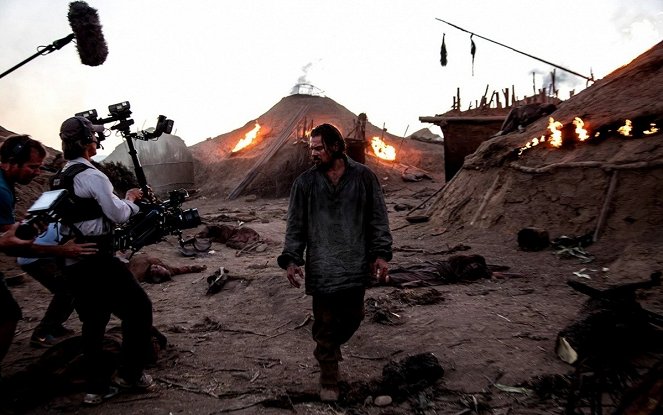 A visszatérő - Forgatási fotók - Leonardo DiCaprio