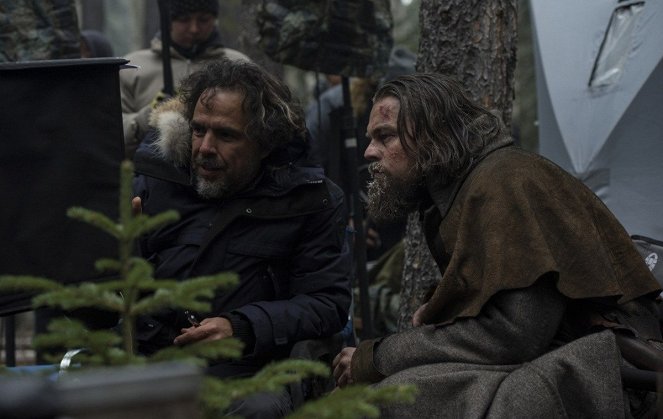 The Revenant - Kuvat kuvauksista - Alejandro González Iñárritu, Leonardo DiCaprio