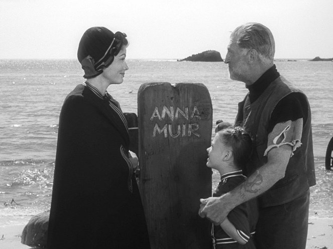 El fantasma y la señora Muir - De la película - Gene Tierney, Natalie Wood