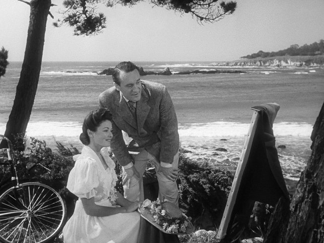 El fantasma y la señora Muir - De la película - Gene Tierney, George Sanders