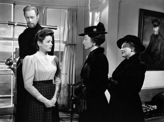 El fantasma y la señora Muir - De la película - Rex Harrison, Gene Tierney, Victoria Horne