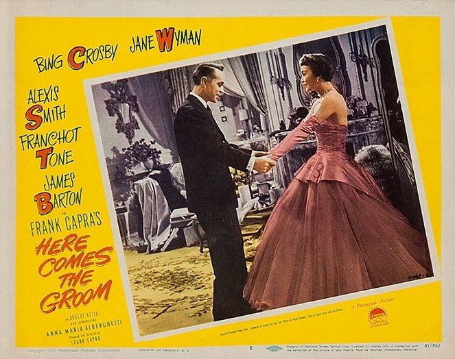 Here Comes the Groom - Lobby Cards