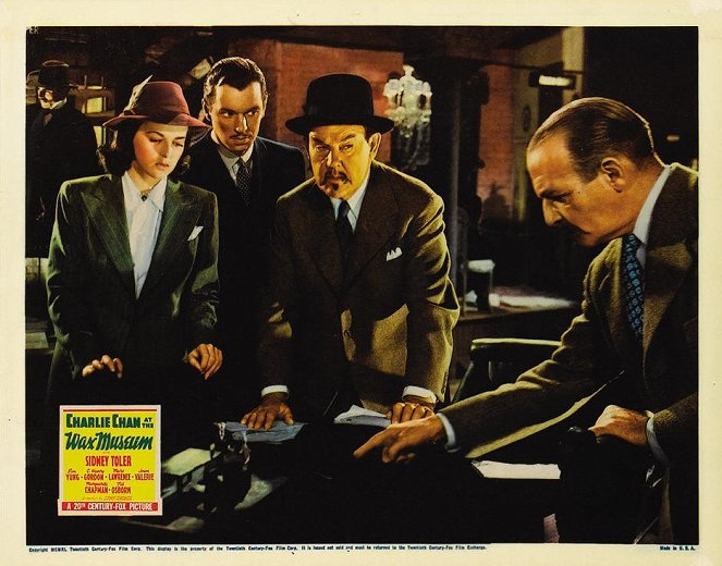 Charlie Chan at the Wax Museum - Lobby Cards