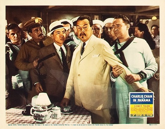 Charlie Chan in Panama - Lobbykarten