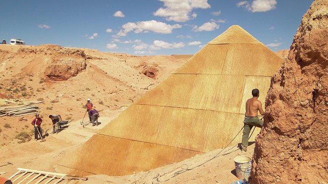 La pirámide - Del rodaje