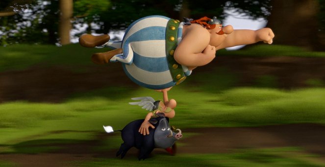 Asterix: Sídliště bohů - Z filmu