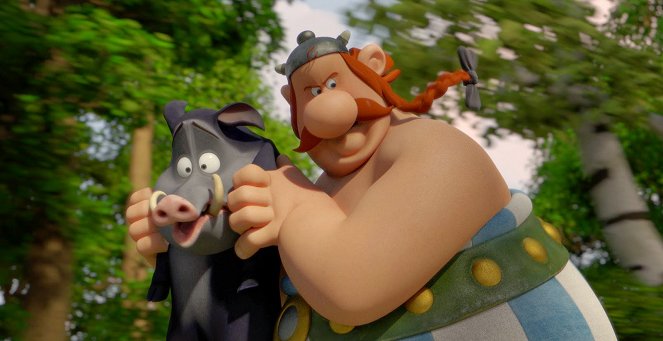 Asteriks i Obeliks: Osiedle Bogów - Z filmu
