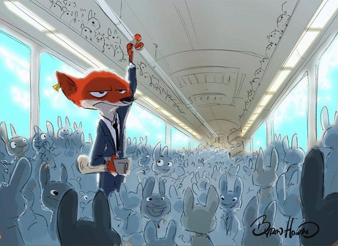 Zootropolis: Město zvířat - Concept Art