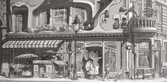 Zootropolis: Město zvířat - Concept Art