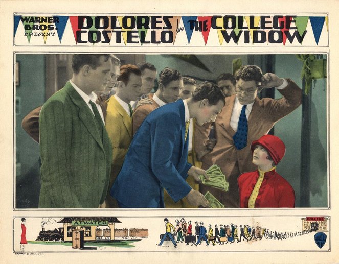 The College Widow - Cartes de lobby