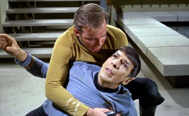 Star Trek - Operation: Annihilate! - Filmfotók - William Shatner, Leonard Nimoy