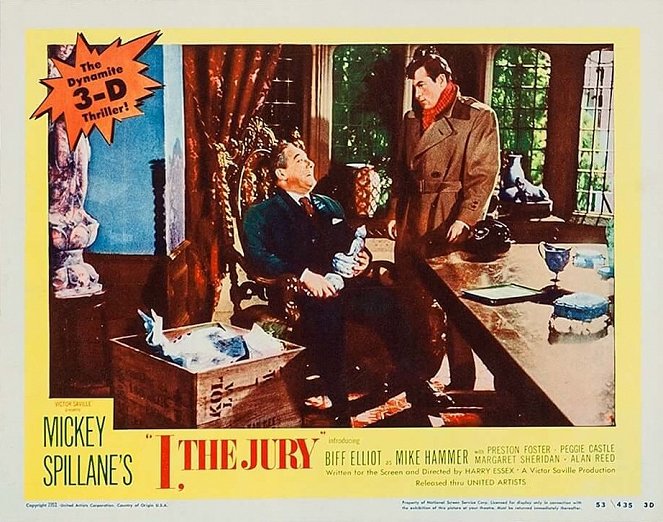 I, the Jury - Lobby Cards