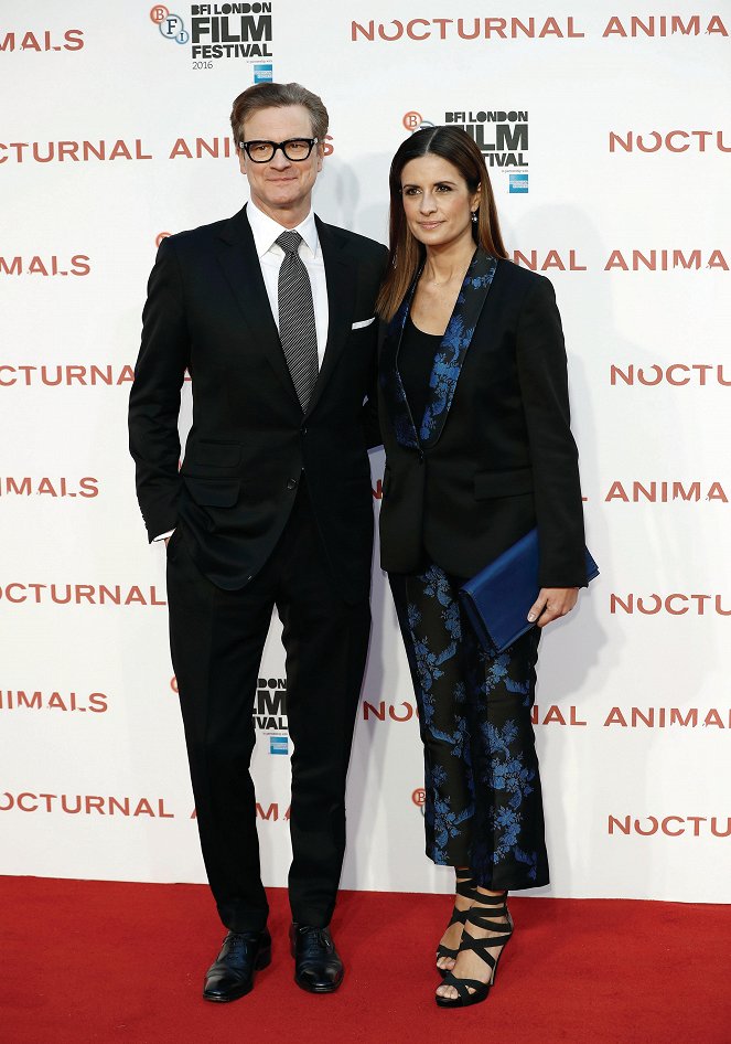 Nocturnal Animals - Events - Colin Firth, Livia Giuggioli