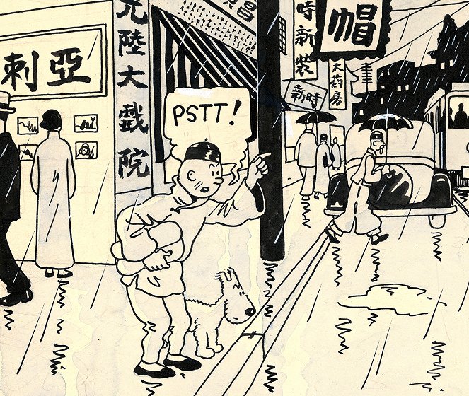 Hergé, taiteilija Tintin varjossa - Kuvat elokuvasta