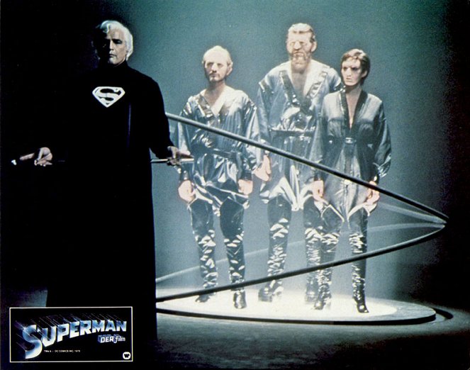 Superman - Lobbykarten - Marlon Brando, Terence Stamp, Jack O'Halloran, Sarah Douglas