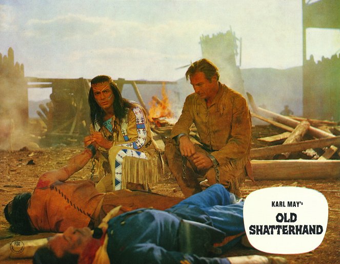 Old Shatterhand - Lobbykarten - Pierre Brice, Lex Barker