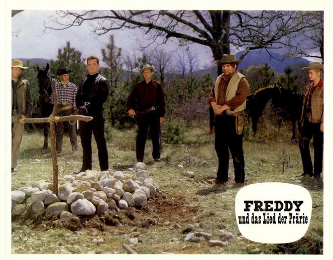 Freddy und das Lied der Prärie - Cartões lobby - Freddy Quinn