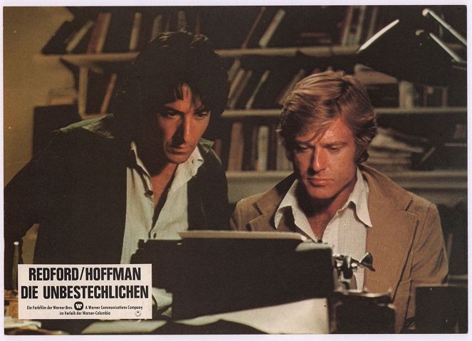 Die Unbestechlichen - Lobbykarten - Dustin Hoffman, Robert Redford