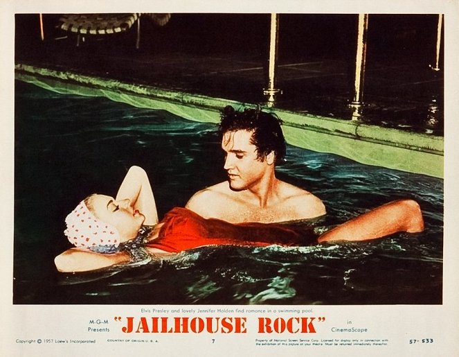 Jailhouse Rock - Rhythmus hinter Gittern - Lobbykarten - Elvis Presley