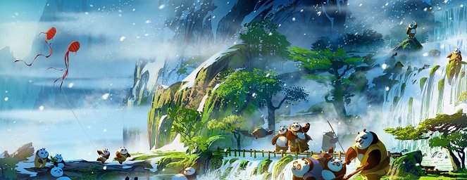 Kung Fu Panda 3 - Arte conceptual