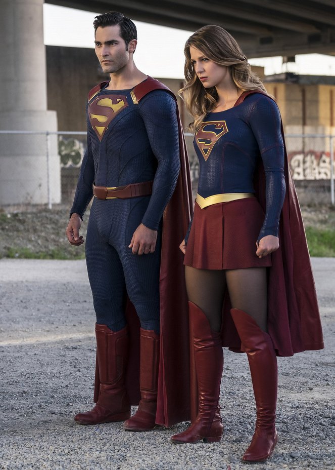 Supergirl - Ostanie dzieci z Kryptona - Z filmu - Tyler Hoechlin, Melissa Benoist