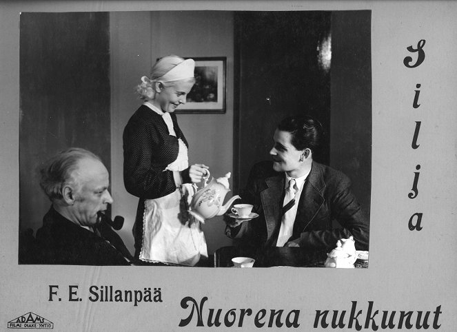 Silja - Fallen Asleep When Young - Lobby Cards - Kaarlo Veres, Regina Linnanheimo, Otso Pera