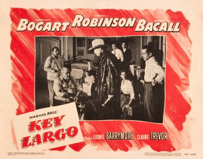 Gangster in Key Largo - Lobbykarten