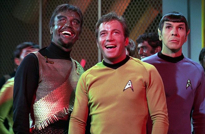 Star Trek - Den míru - Z filmu - Michael Ansara, William Shatner, Leonard Nimoy