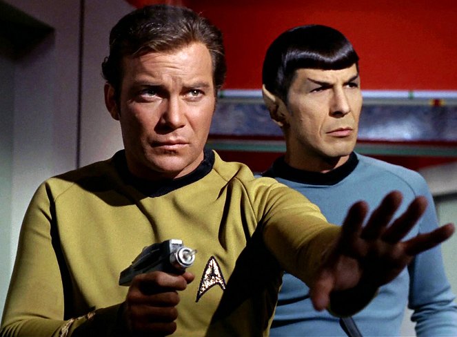 Star Trek - Mgnienie oka - Z filmu - William Shatner, Leonard Nimoy