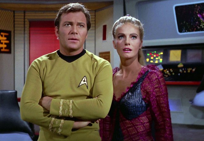 Star Trek - Season 3 - The Mark of Gideon - Photos - William Shatner, Sharon Acker