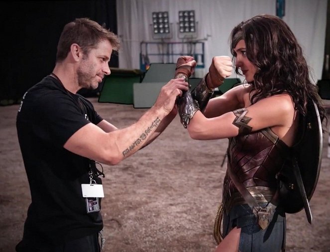 Batman V Superman: Dawn of Justice - Dreharbeiten - Zack Snyder, Gal Gadot