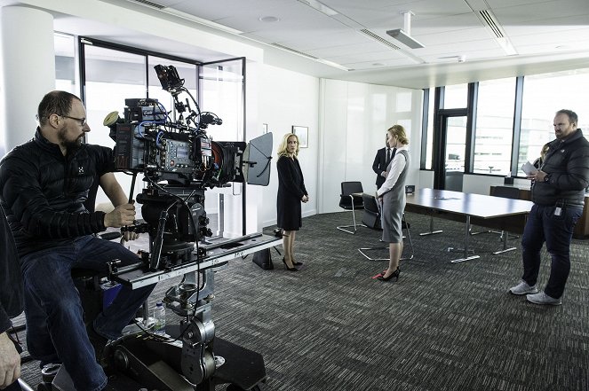 The Fall - Mémoire trouble - Tournage - Gillian Anderson, Genevieve O'Reilly