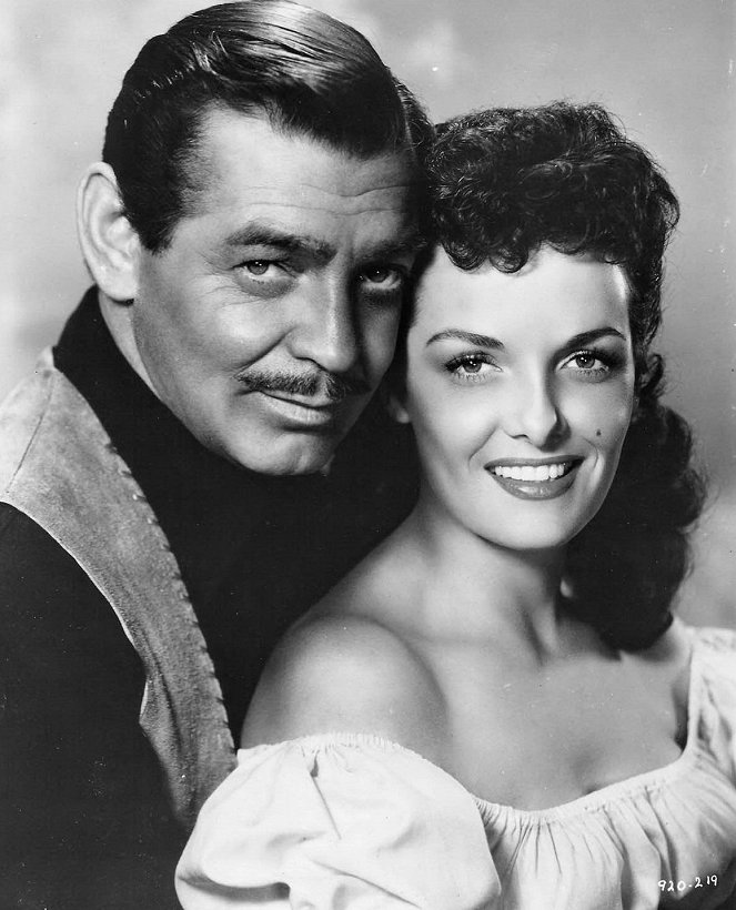 Les Implacables - Promo - Clark Gable, Jane Russell