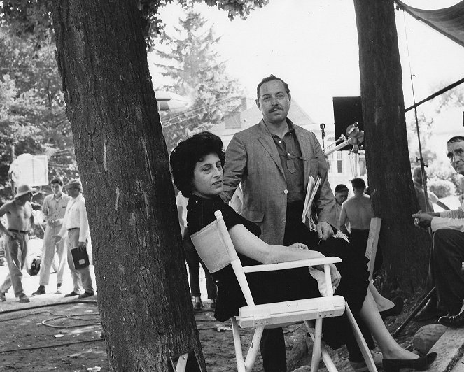 The Fugitive Kind - Making of - Anna Magnani, Tennessee Williams