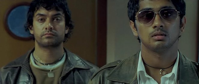 Rang De Basanti - Z filmu - Aamir Khan, Siddharth