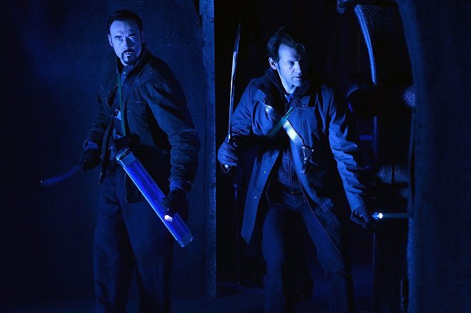 The Strain - Mayfield Hotel - Filmfotos - Kevin Durand, Corey Stoll