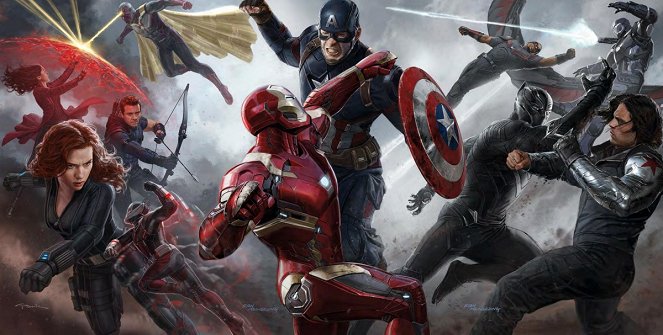 Capitán América: Civil War - Arte conceptual