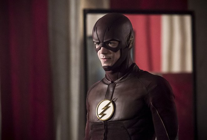 The Flash - The New Rogues - Van film - Grant Gustin