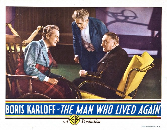 The Man Who Changed His Mind - Lobby Cards