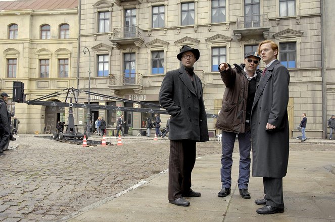 Les Soldats de l'ombre - Tournage - Lars Mikkelsen, Ole Christian Madsen, Thure Lindhardt