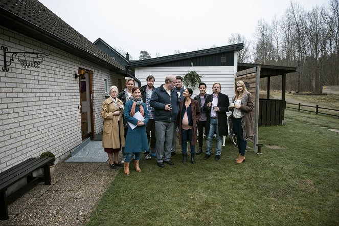 Mr. Ove - Tournage - Chatarina Larsson, Simon Edenroth, Anna-Lena Bergelin, Tobias Almborg, Rolf Lassgård, Klas Wiljergård, Bahar Pars, Poyan Karimi, Fredrik Evers, Jessica Olsson