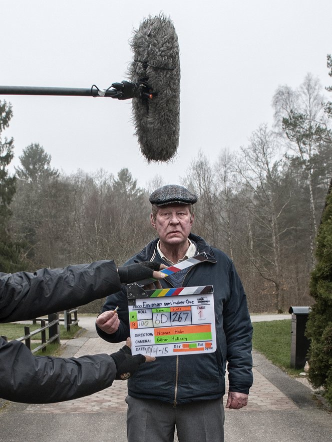 Muž jménem Ove - Z natáčení - Rolf Lassgård