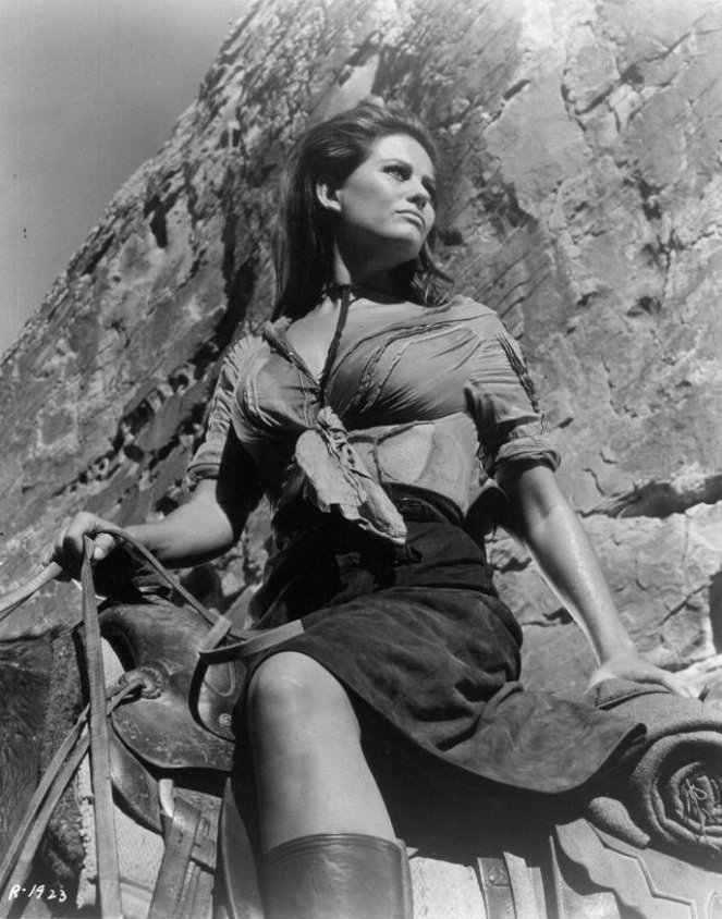 De 4 Geweldenaars - Van film - Claudia Cardinale