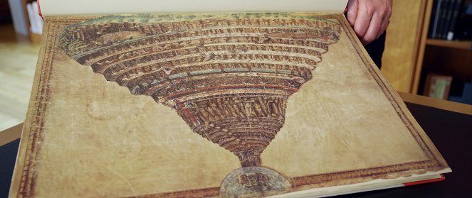 A művészet templomai - Botticelli: Dante pokla - Filmfotók