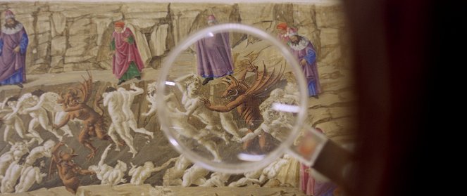 A művészet templomai - Botticelli: Dante pokla - Filmfotók