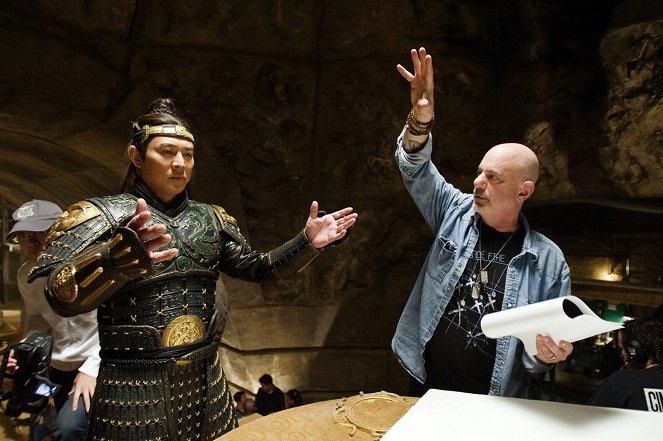 Mumie: Hrob Dračího císaře - Z natáčení - Jet Li, Rob Cohen