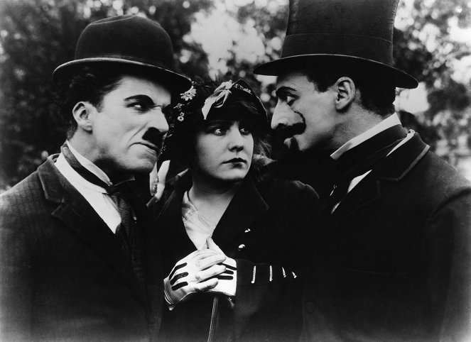 Charlie, a szökevény - Filmfotók - Charlie Chaplin, Edna Purviance, Leo White