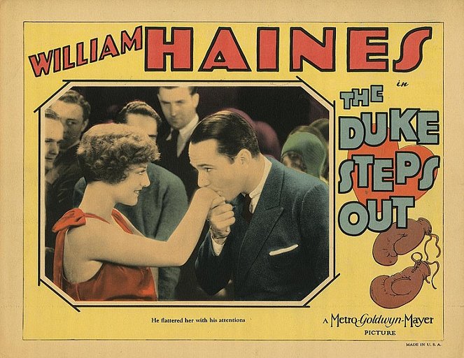 The Duke Steps Out - Lobbykarten - Joan Crawford, William Haines